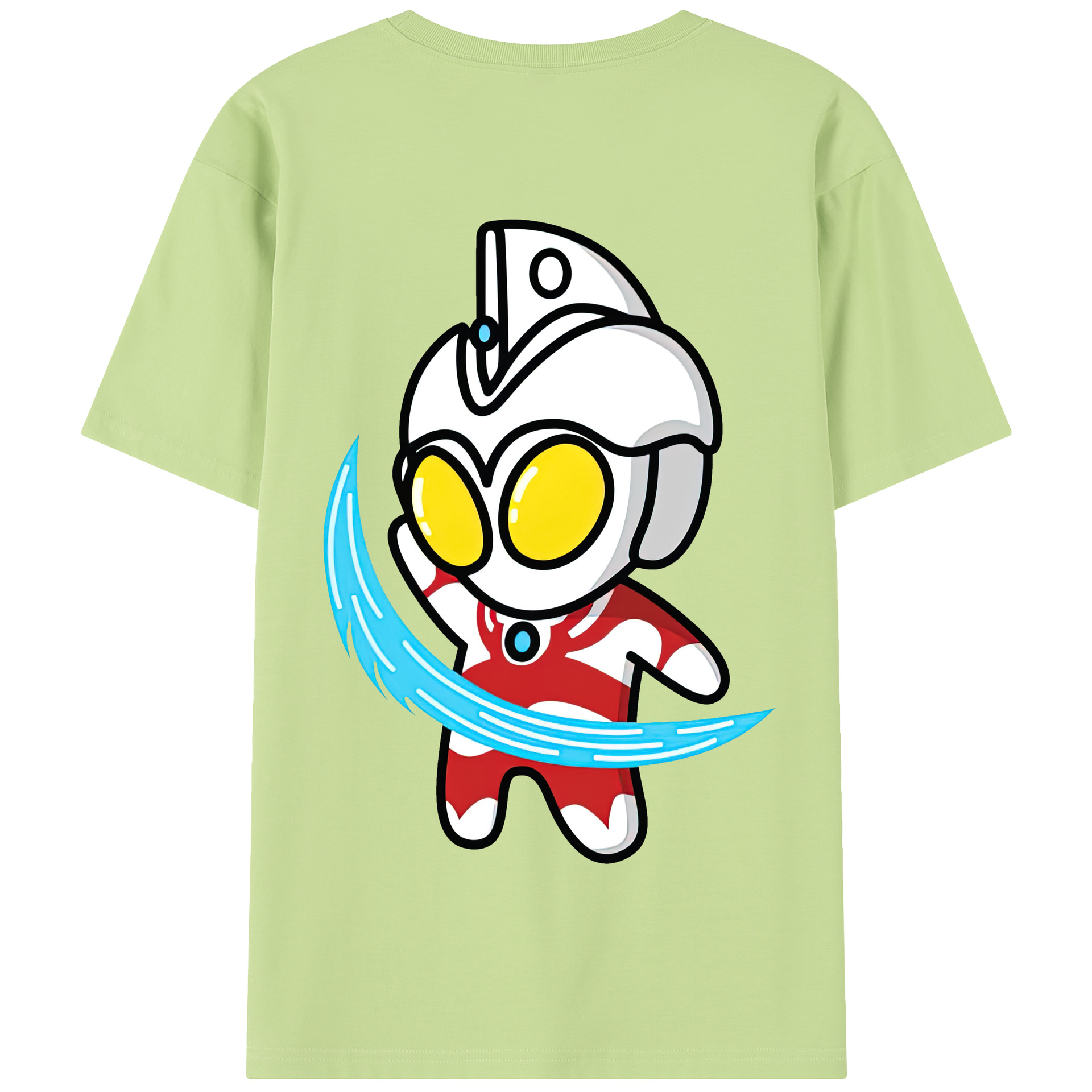（画像用） ウルトラマン Ultraman 綿100％半袖Tシャツ（背面プリント）